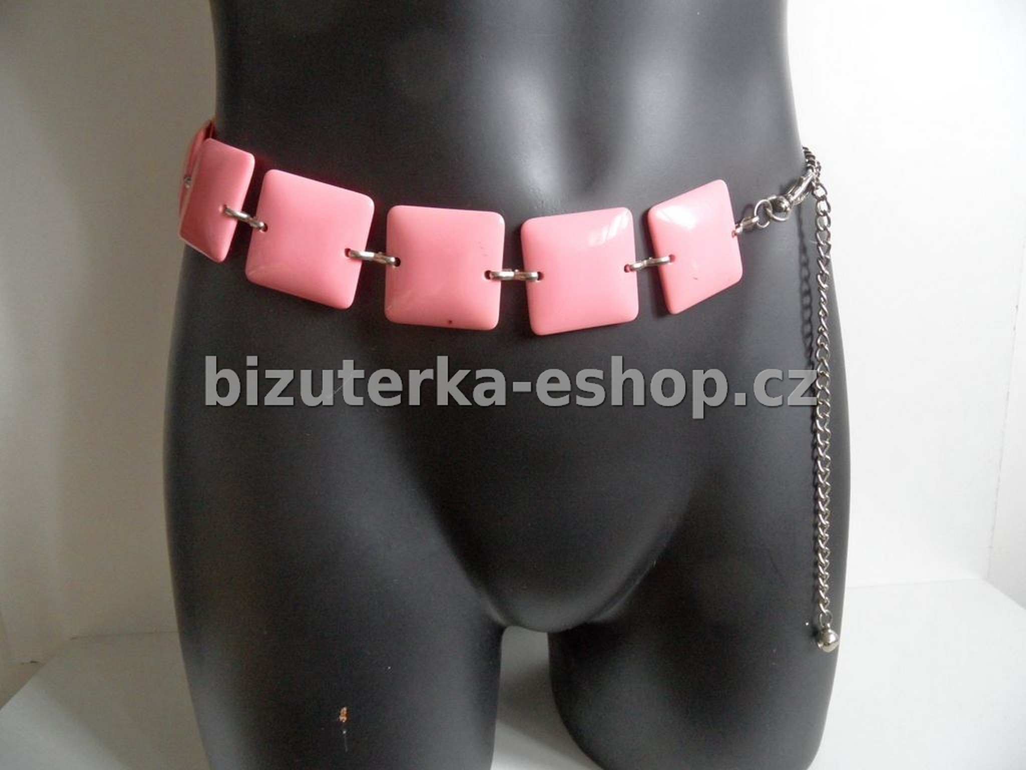 Pásek na boky růžový BZ-04046