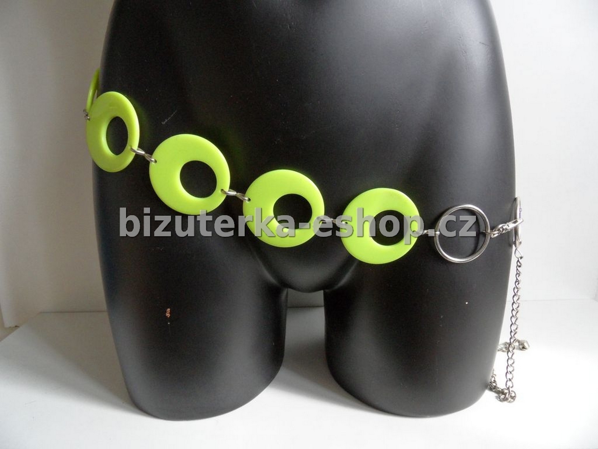 Pásek na boky zelený BZ-04049