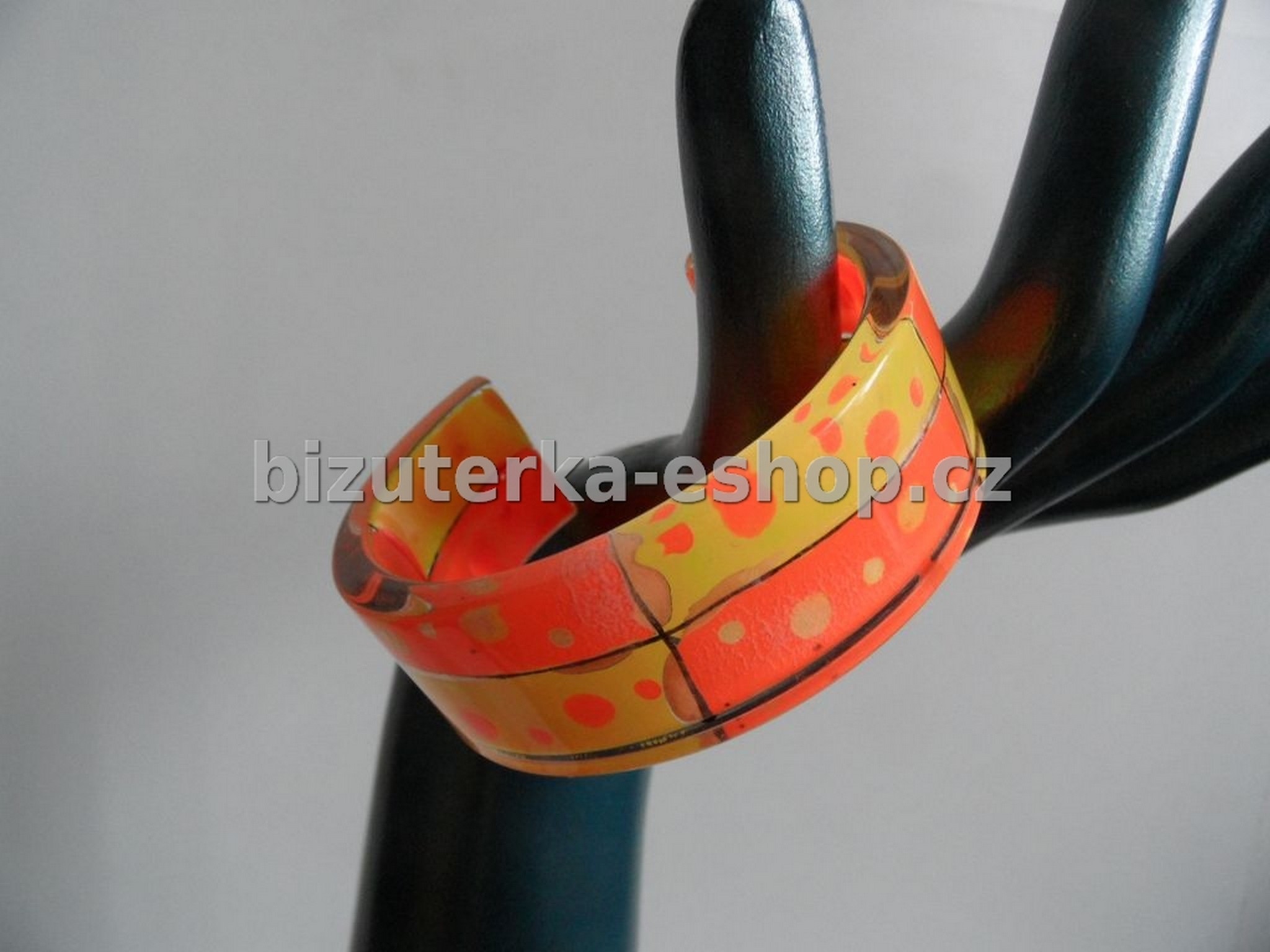 Náramek oranžovo žlutý BZ-04097