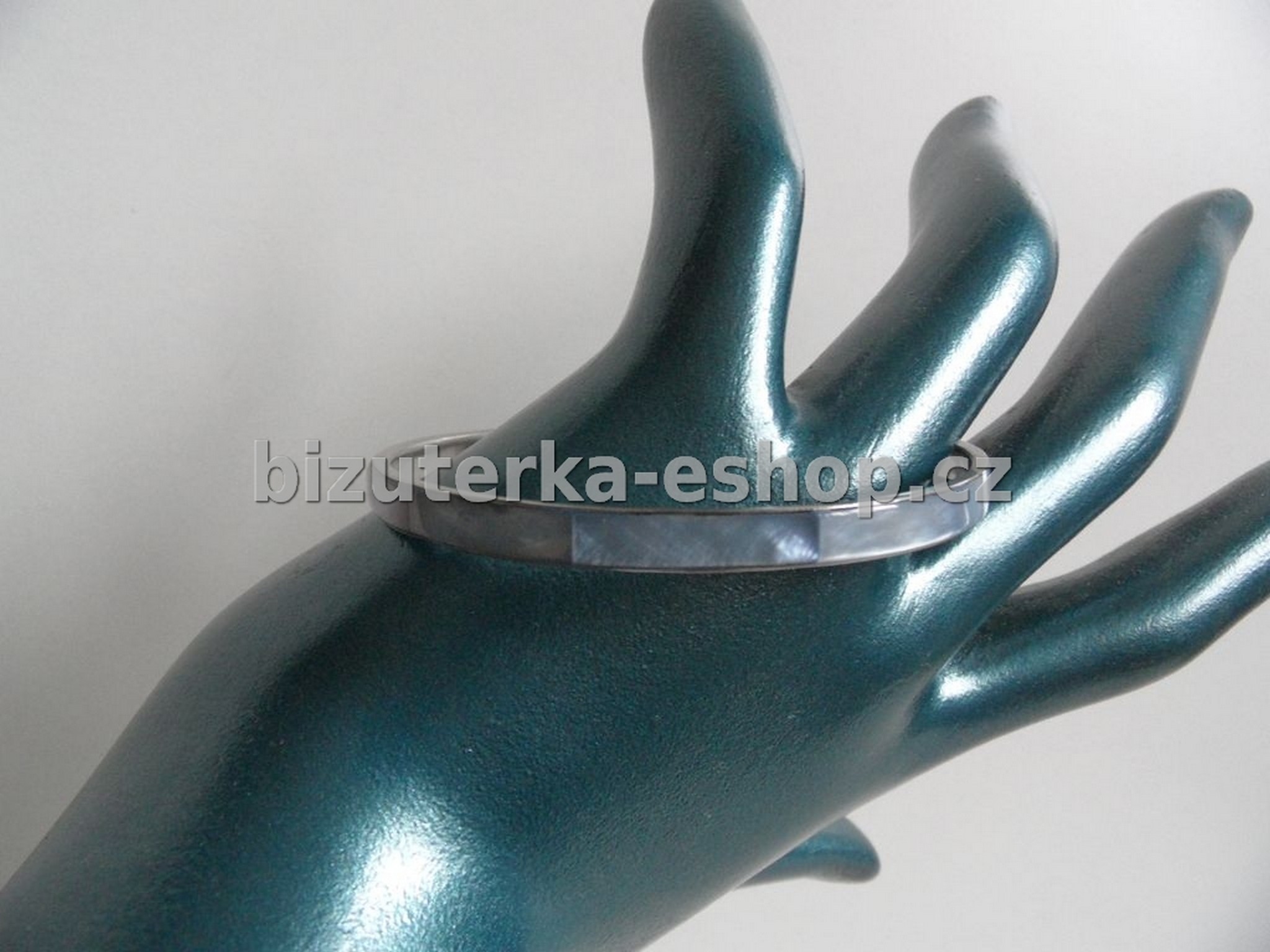 Náramek perleťový modrý BZ-04130