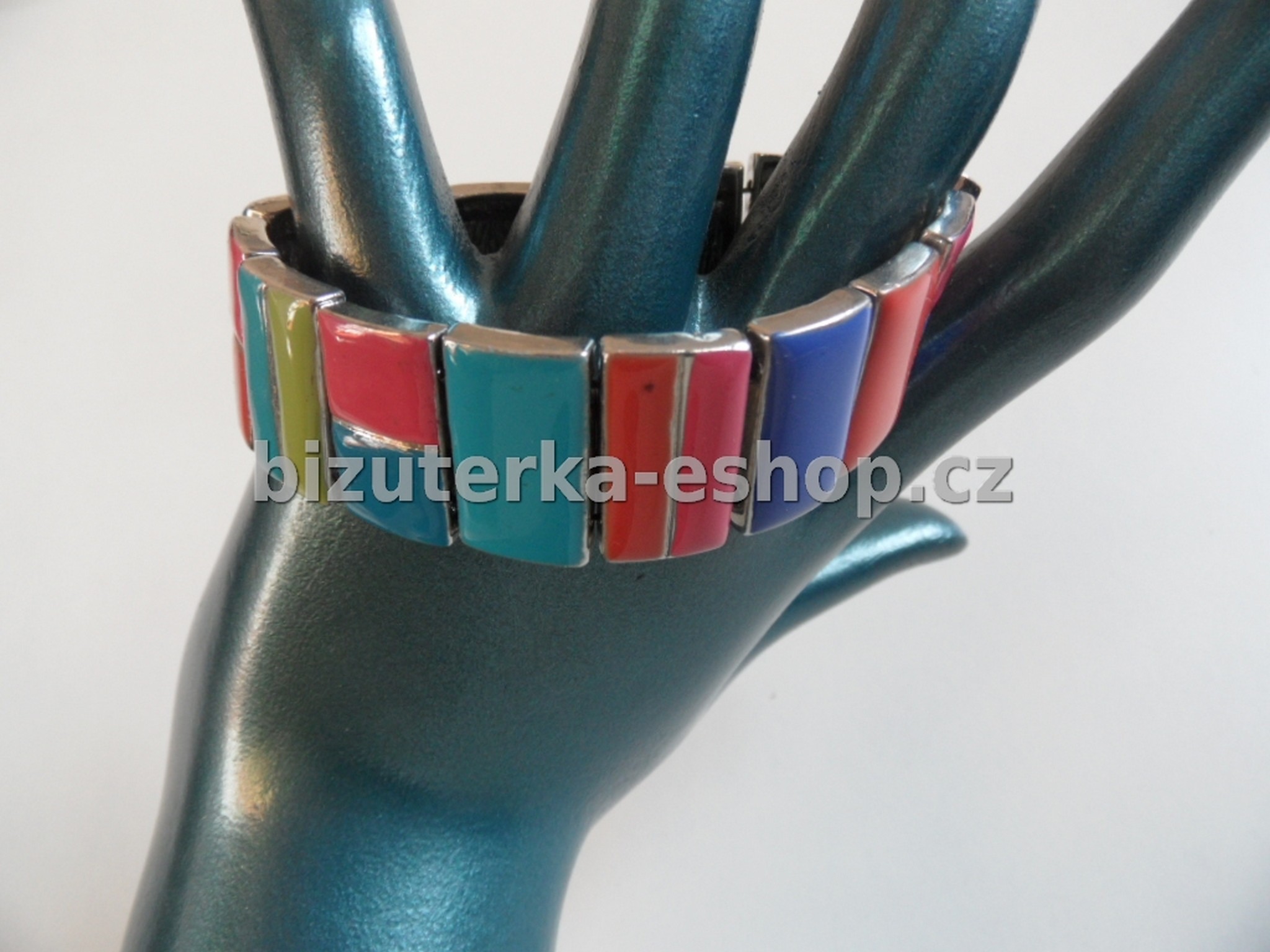 Náramek barevný smalt BZ-04299