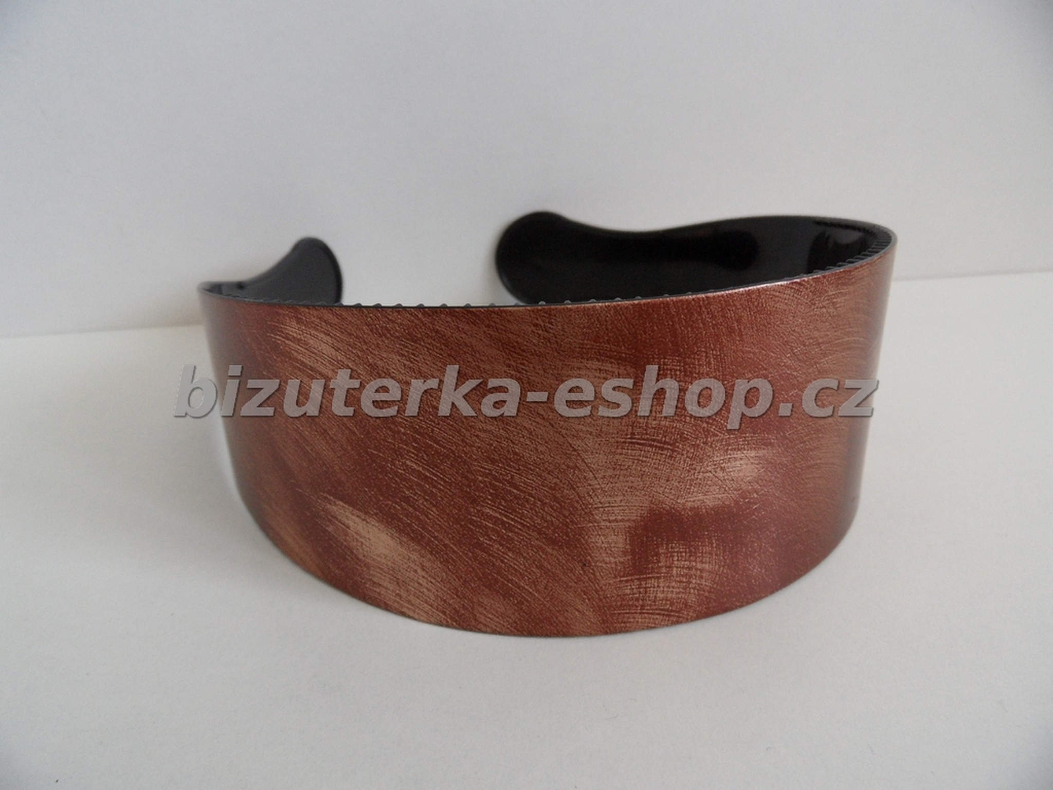 Čelenka do vlasů široká měděná BZ-05428