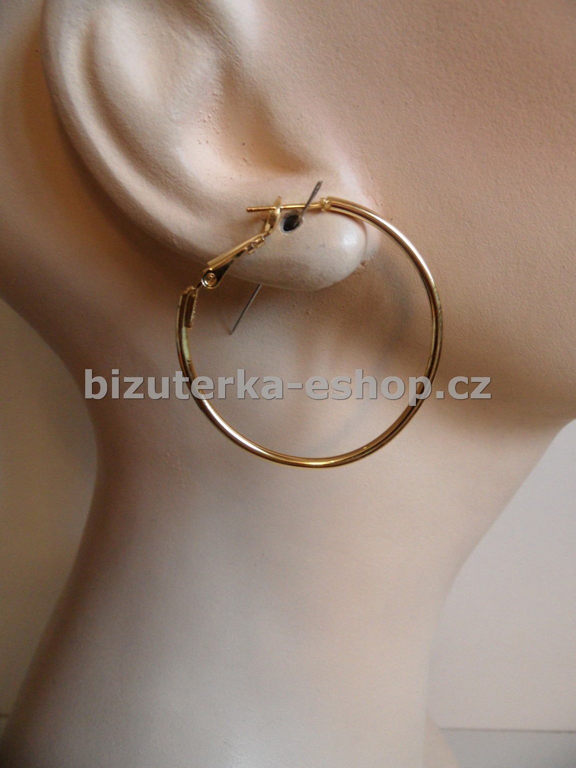 Naušnice kruhy zlaté BZ-05511