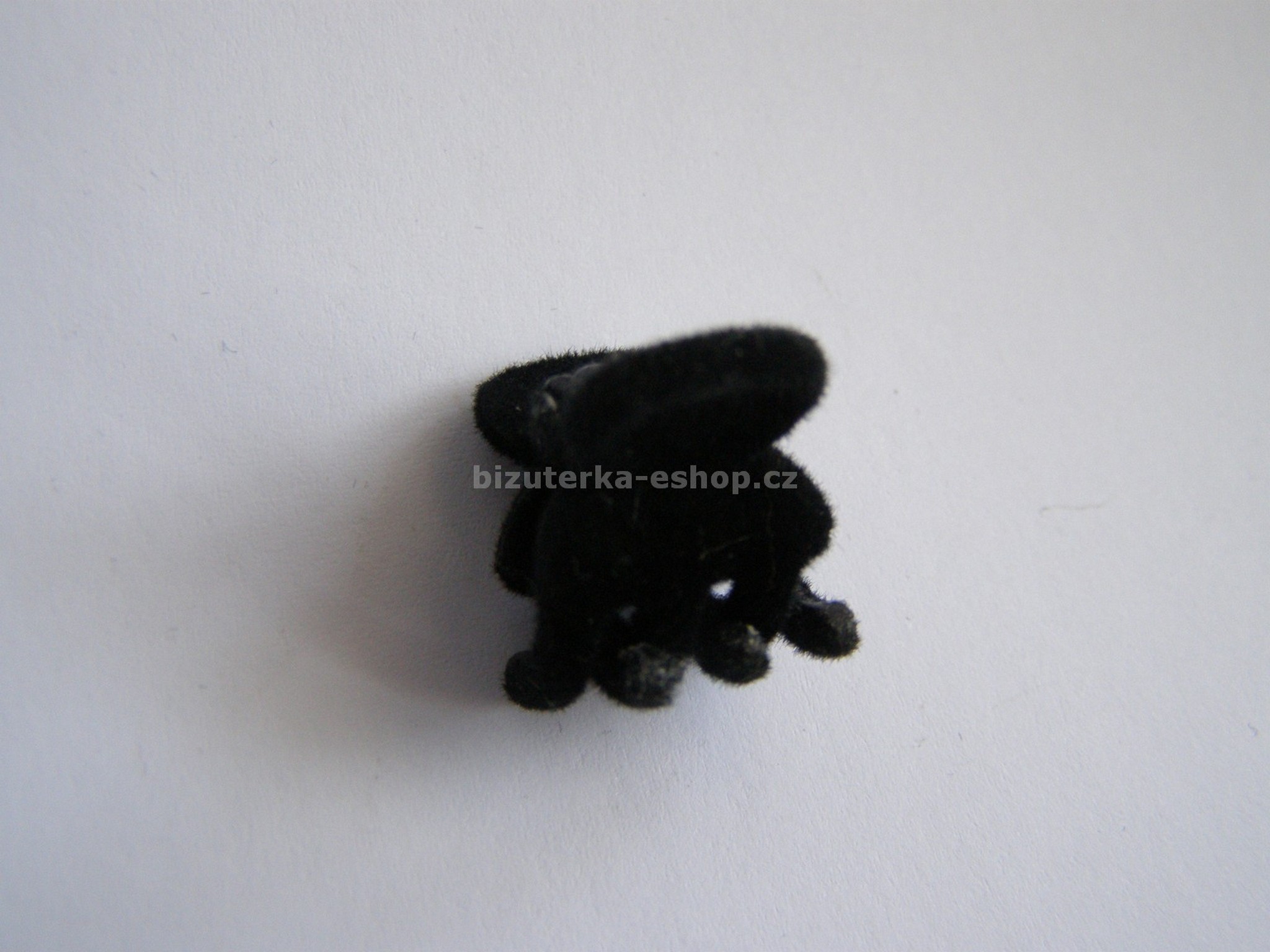 Skřipeček do vlasů černý sametový BZ-05950
