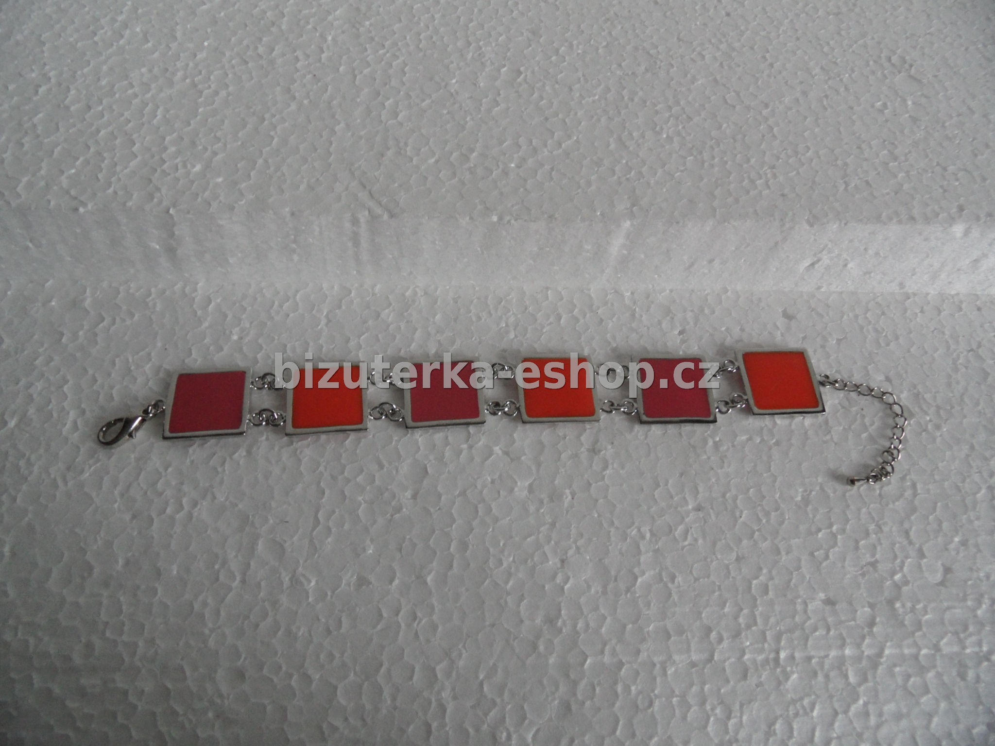 Náramek oranžový + vínový BZ-03318
