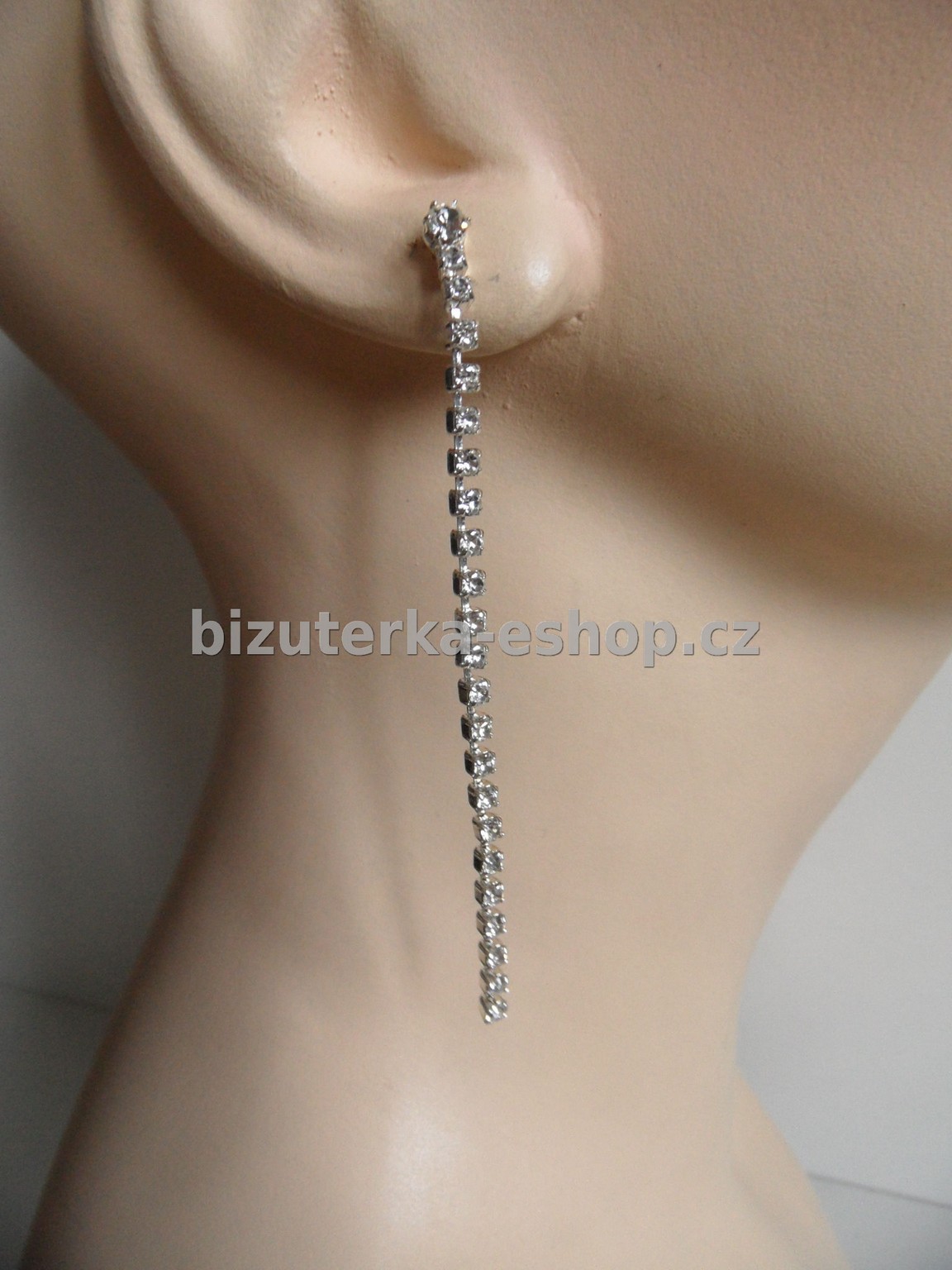 Naušnice štrasové BZ-03034
