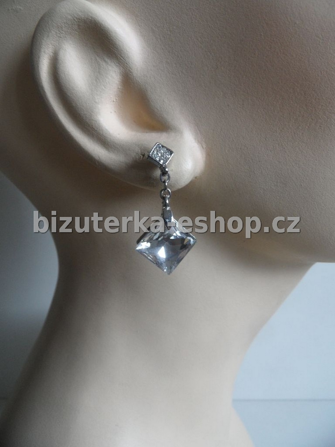 Naušnice s kamínkem BZ-03916