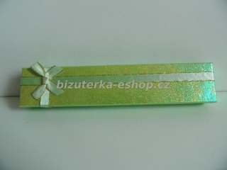 Dárková krabička zelená duhová BZ-04913