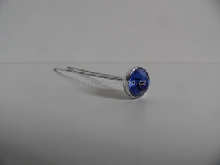Vlásenka s kamínkem modrá BZ-05104