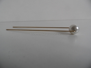 Vlásenka zlatá s perlou BZ-05121