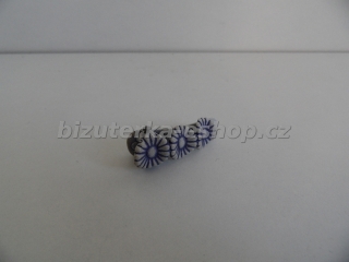 Pinetka s kytičkami modrá BZ-05348