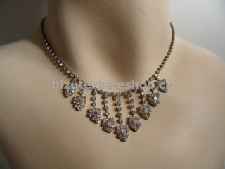 Štrasový náhrdelník BZ-05697