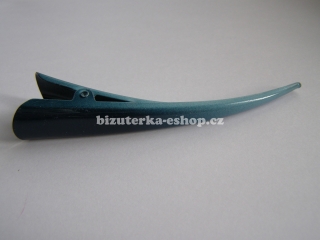 Spona do vlasů kovová modrá BZ-06236
