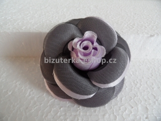 Květ fialovo černý BZ-03419