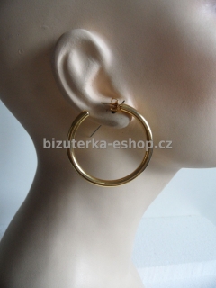 Naušnice kruhy zlaté BZ-03625
